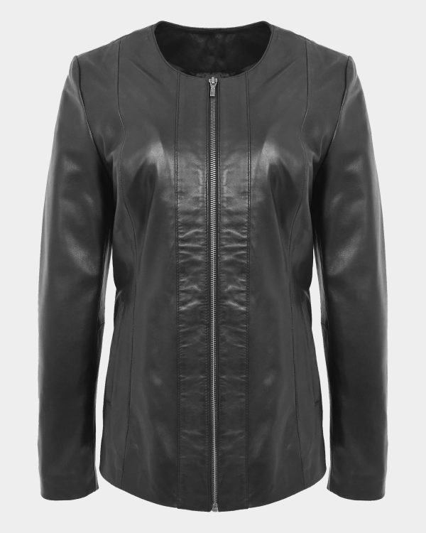 womens-classic-soft-leather-collarless-jacket-nova-black