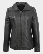 womens-classic-zip-fastening-leather-jacket-julia-nova-black