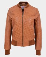 womens-leather-varsity-quilted-bomber-jacket-dynamo-tan