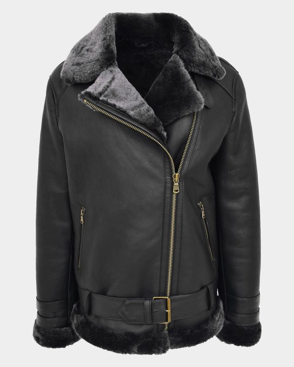 womens-sheepskin-aviator-cross-zip-pilot-jacket-nova-black