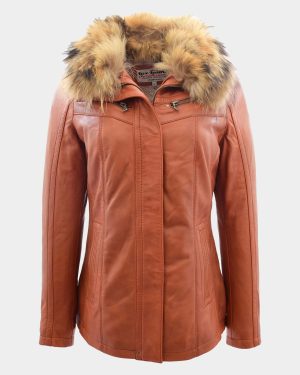 womens-leather-jacket-with-detachable-collar-dalia-clestial-cognac