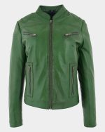 womens-leather-standing-collar-jacket-becky-aurora-green