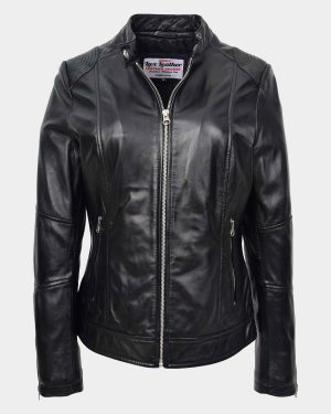 womens-real-leather-biker-jacket-zip-up-casual-connie-nova-black