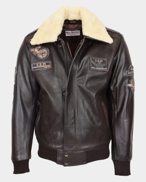 mens-leather-jacket-with-detachable-collar-pilot-n-zenith-brown