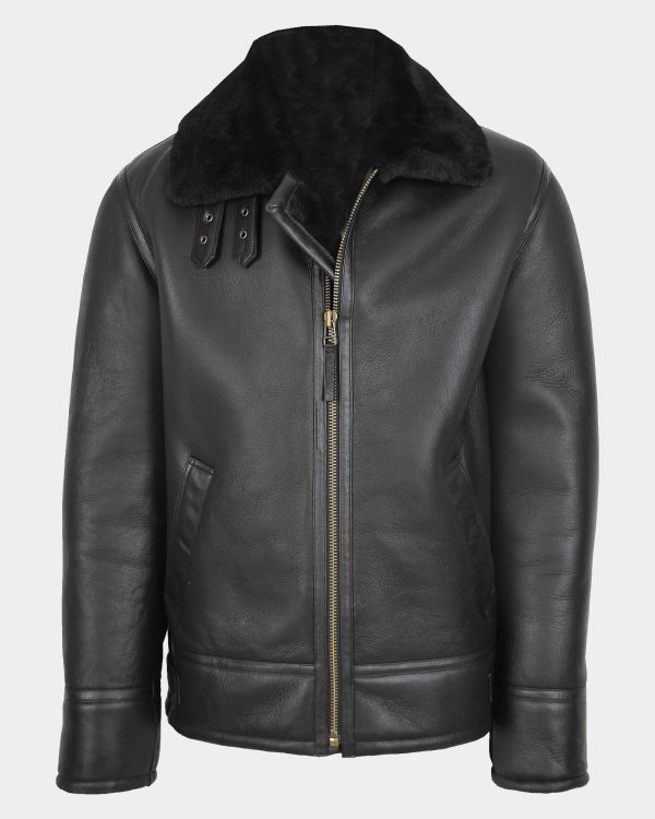 mens-top-gun-style-sheepskin-jacket-oscar-nova-black